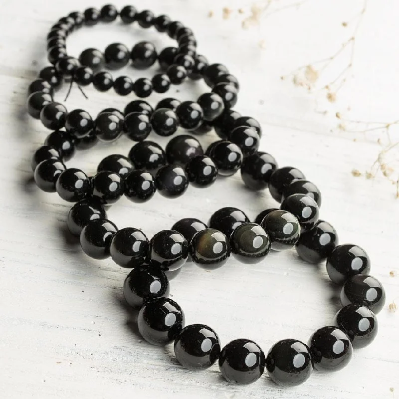 Your Dream Jewelry At Dream Prices – Shop Now Anti-stress Rainbow Obsidian Bracelet