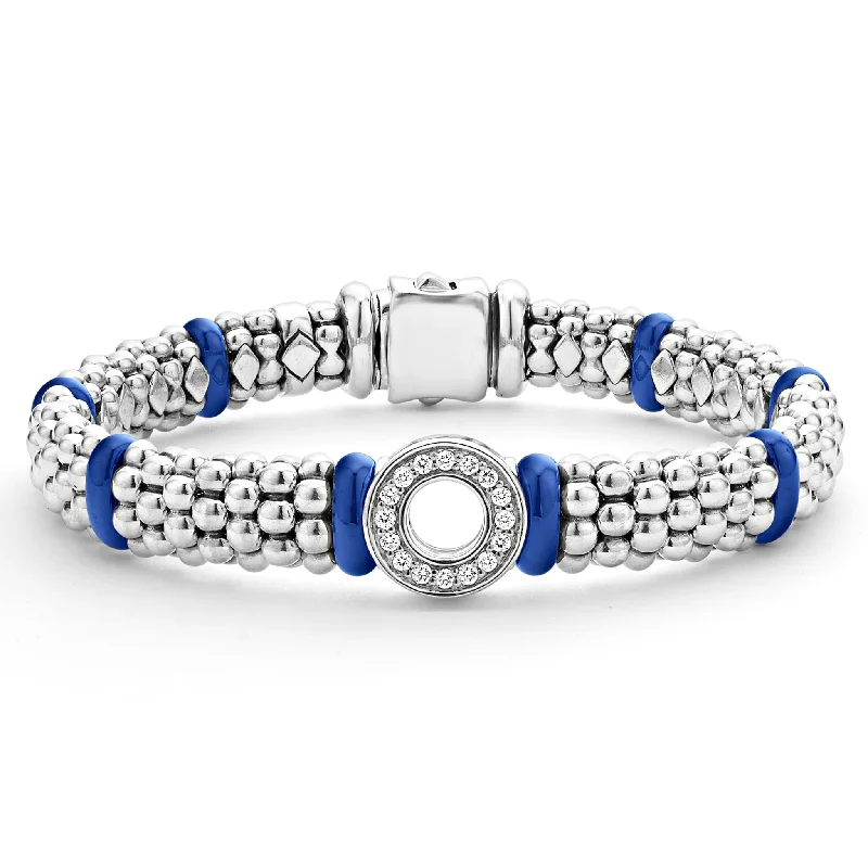 Flash Deals On Fine Jewelry – Shop Before It's Gone Blue Caviar Ceramic and Diamond Circle Bracelet | 9mm Flash Deals On Fine Jewelry – Shop Before It's Gone Blue Caviar Ceramic and Diamond Circle Bracelet | 9mm