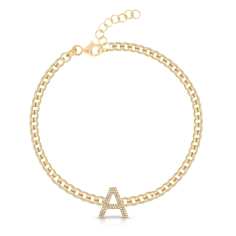 Exclusive Jewelry Discounts – Shop Now For Savings Bold Diamond Initial Cuban Link Bracelet Exclusive Jewelry Discounts – Shop Now For Savings Bold Diamond Initial Cuban Link Bracelet