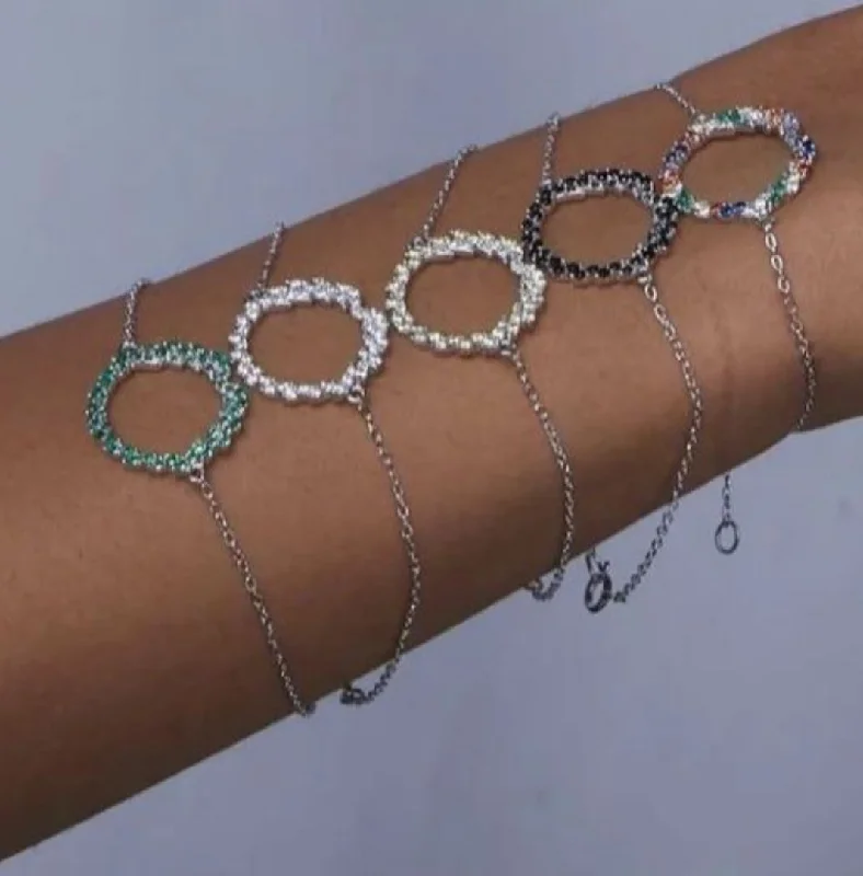 Discounted Luxury Jewelry – Shine Without The Splurge BOZ Forever CZ Bracelet in 925 Sterling Silver