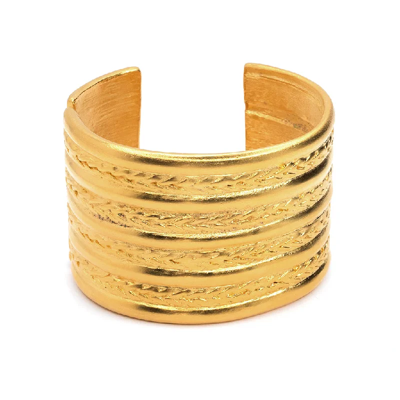 Gorgeous Jewelry, Limited-Time Savings Jackie Onassis Gold Cuff