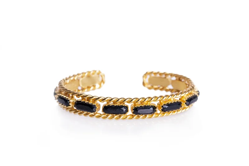 Big Discounts On Elegant Jewelry Collections Cable Bangle - Black Onyx
