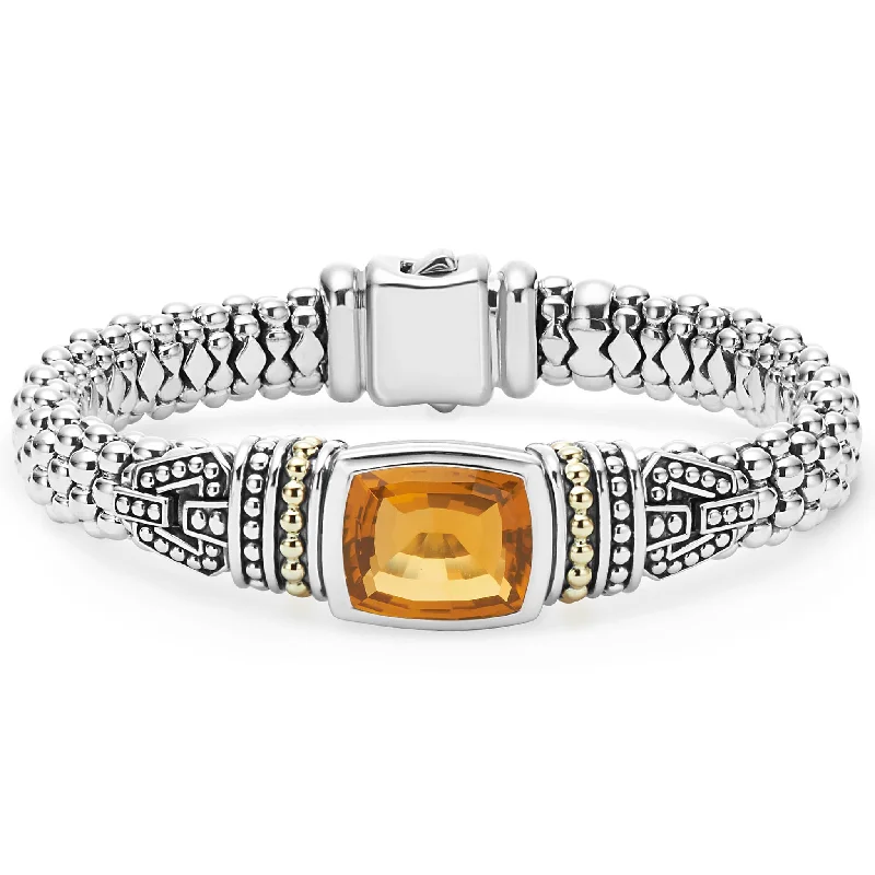 Elevate Your Jewelry Collection With Limited-Time Savings Caviar Color Citrine Caviar Bracelet | 9mm