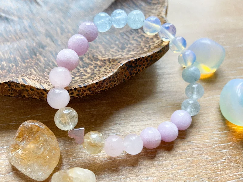 Get The Sparkle You Love At Prices You Adore Citrine, Rose Quartz, Kunzite, Aquamarine & Opalite || Reiki Infused