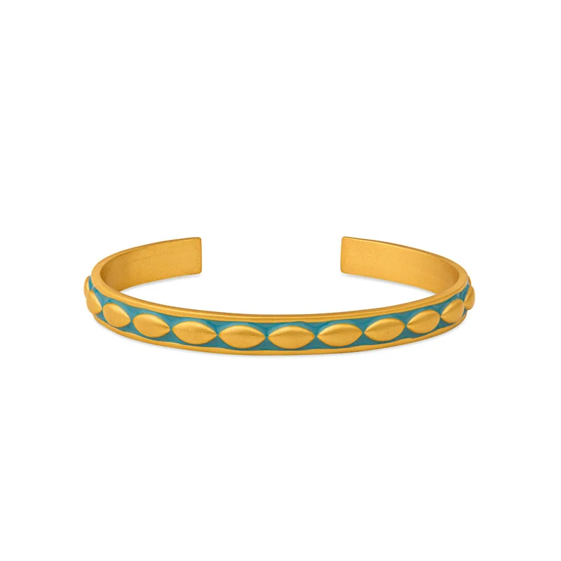 Sparkle On A Budget – Fine Jewelry For Less Coastal Turquoise Enamel Cuff