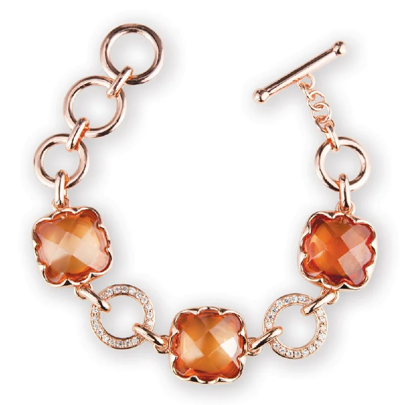 Jewelry Sale Bonanza – Grab Your Sparkle Now Cognac Bracelet
