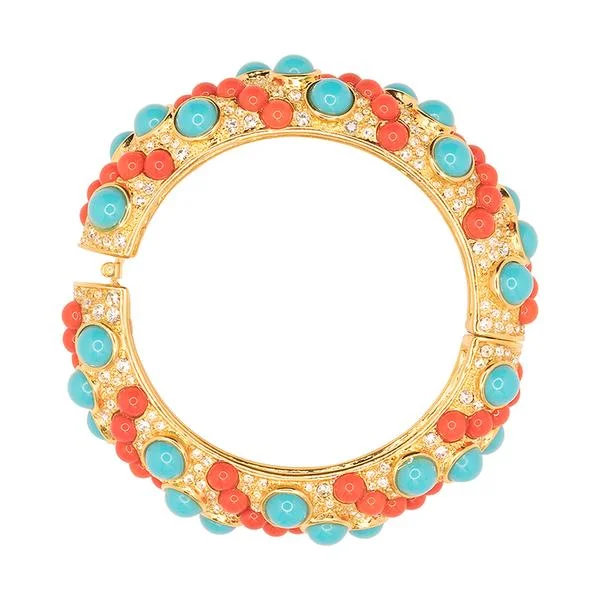 Seasonal Jewelry Deals – Elevate Your Style Coral And Turquoise Bracelet