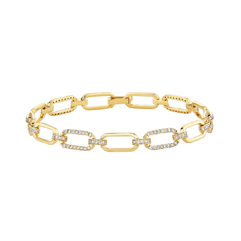 Limited-Time Jewelry Sale – Don't Miss These Deals Diamond Paperclip Bracelet