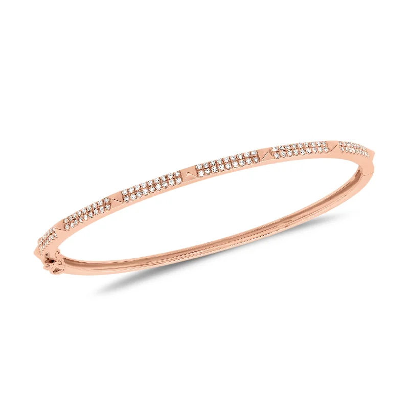 Bestselling Jewelry At Special Promotional Rates Diamond Thin Pyramid Bangle Bracelet Bestselling Jewelry At Special Promotional Rates Diamond Thin Pyramid Bangle Bracelet