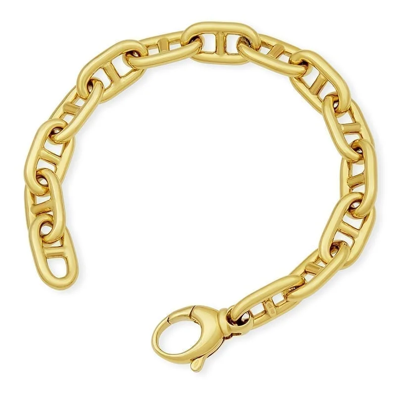 Shop Dazzling Jewelry At The Best Prices Divided Oval Link Bracelet