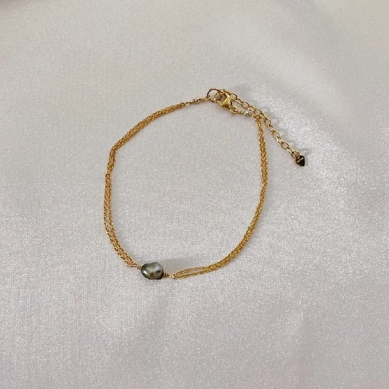 Huge Savings On Timeless Jewelry Collections Double-Stranded Keshi Bracelet