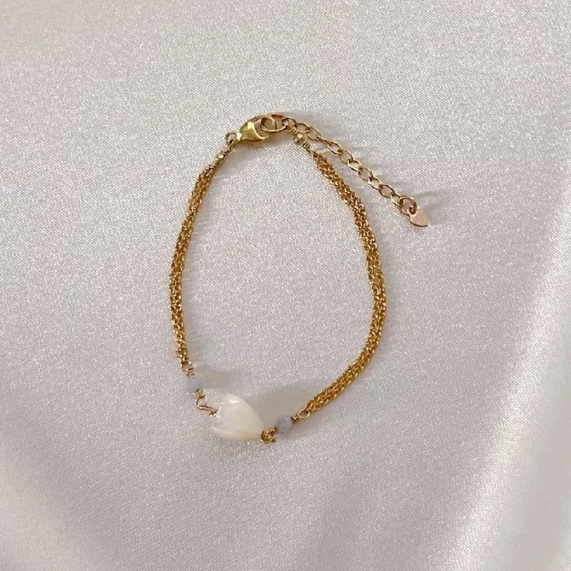 Seasonal Jewelry Sale – Upgrade Your Style Today Double Stranded Pikake Bracelet