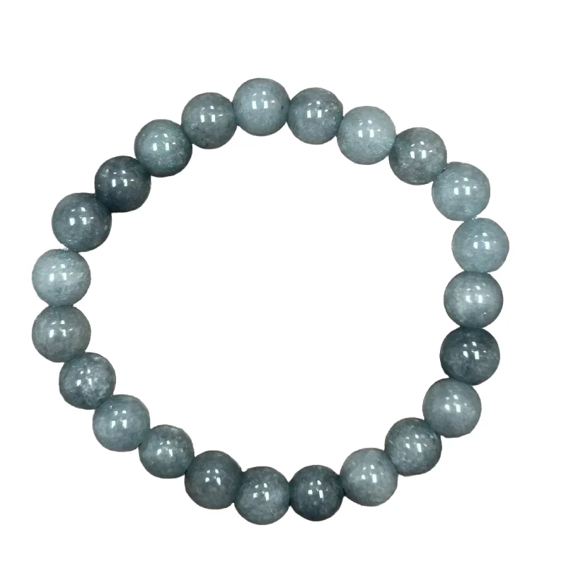 Your Dream Jewelry At Dream Prices Blue Grey Jade 8mm Bracelet