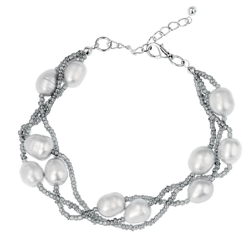 Stunning Jewelry At Even More Stunning Prices Dove Silver Pearl Bracelet