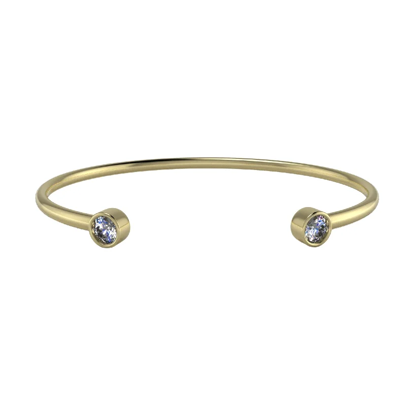 Handcrafted Jewelry Sale – Unique Designs At Low Prices Duo Diamond Flexible Bracelet