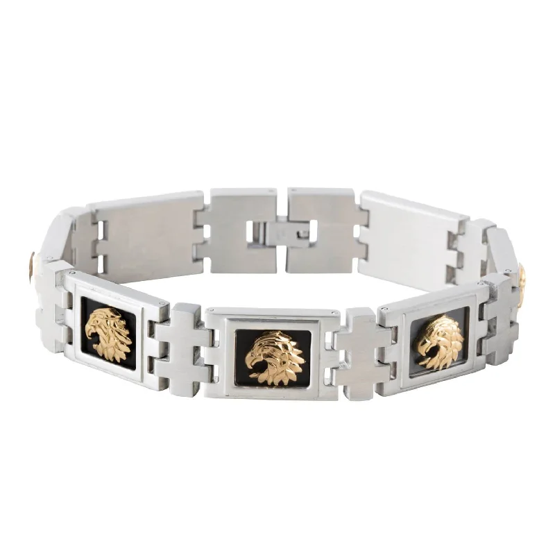 Big Discounts On Elegant Jewelry Collections Eagle Men's Bracelet