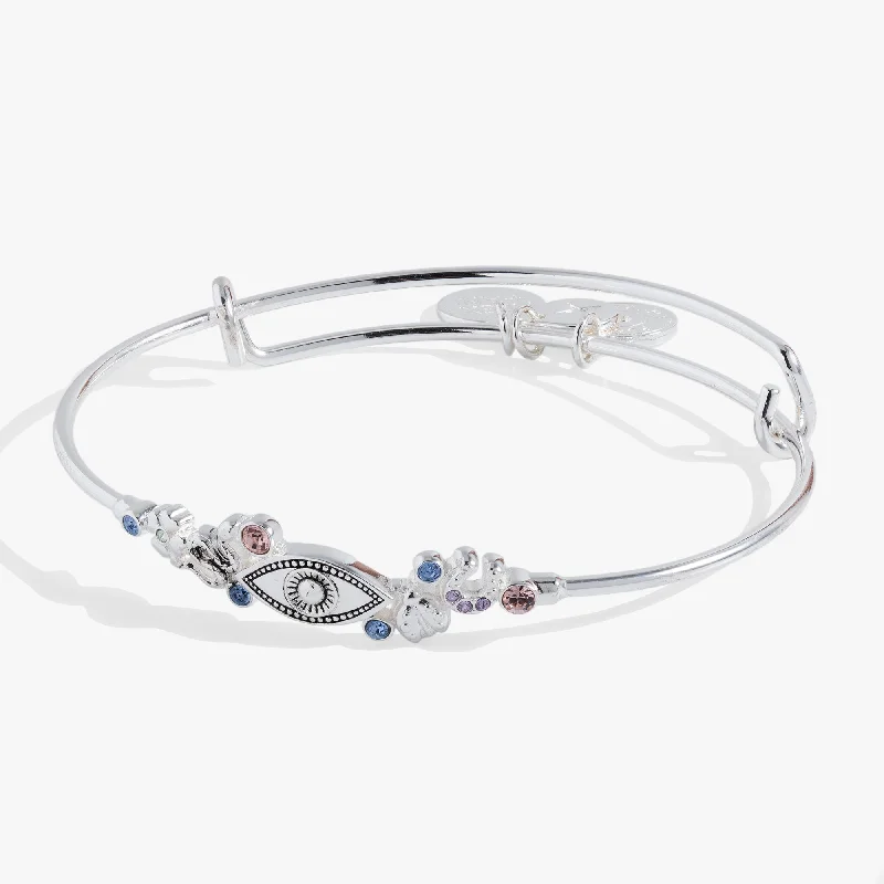 Accessorize For Less – Luxury Jewelry At Affordable Prices Evil Eye Inline Bangle