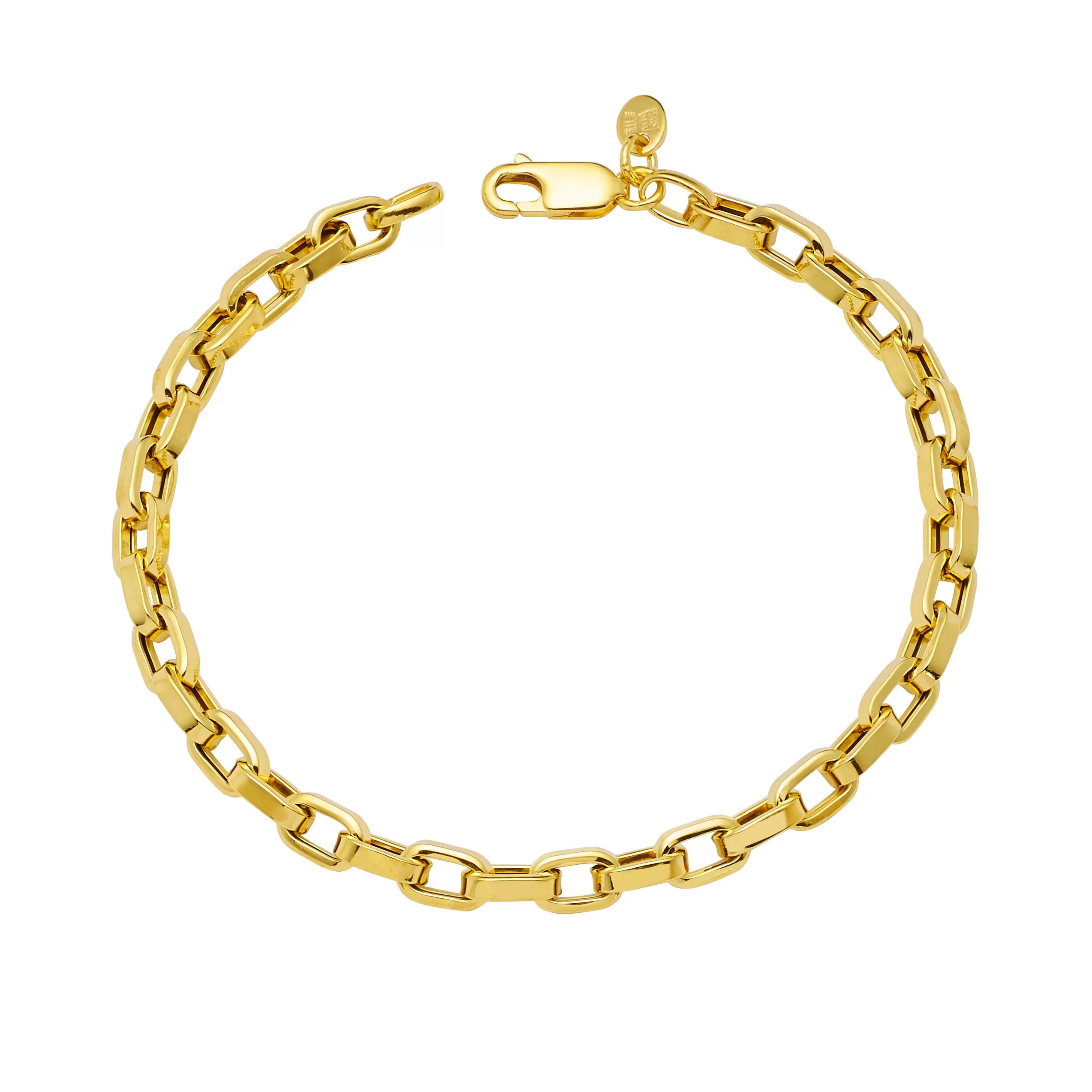 Flash Sale On Stunning Jewelry – Don't Miss Out Flat Oval Link Bracelet