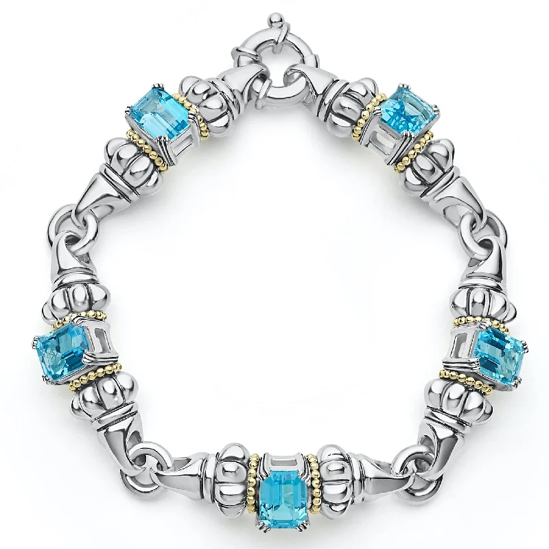 Glacier Classic Swiss Blue Topaz Bracelet