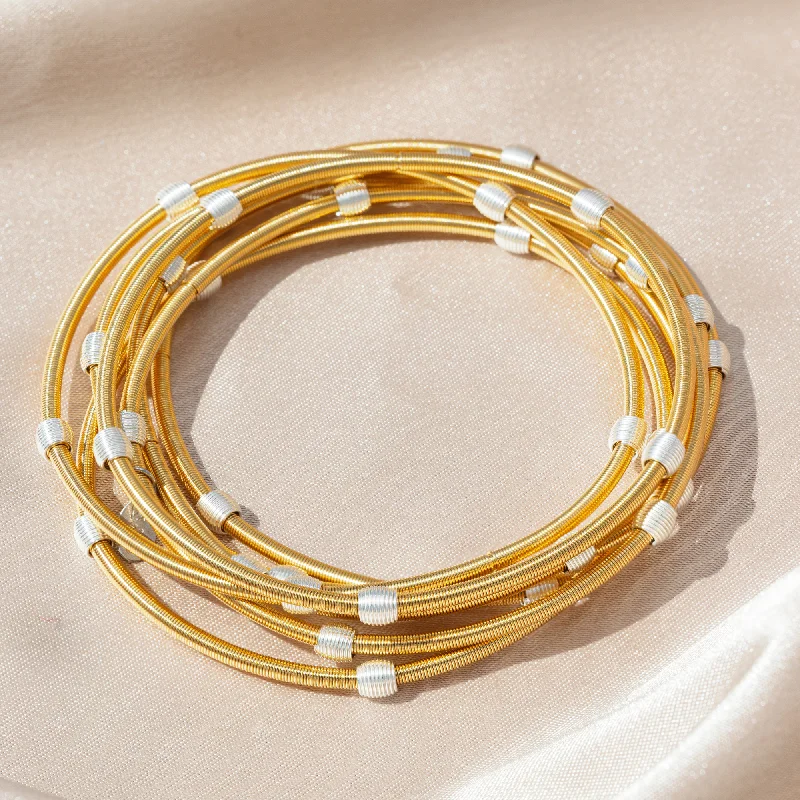 Premium Jewelry Now Available At Special Discounts Gold Beaded DIA Bracelets