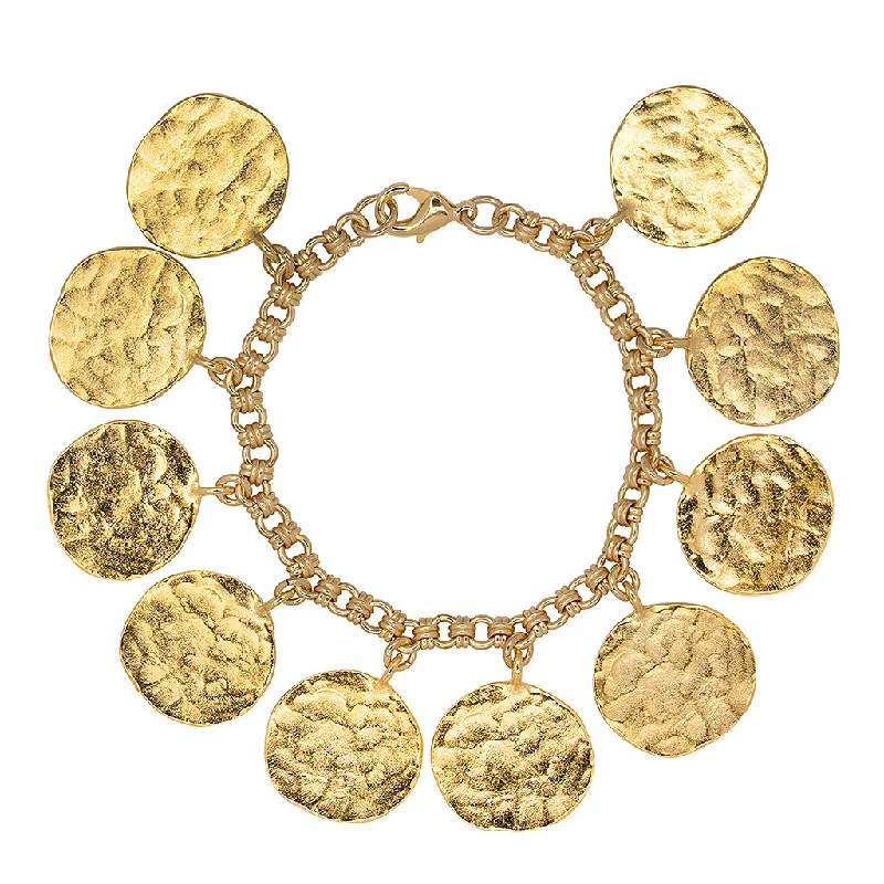 Shine Without Limits – Jewelry Sale Happening Now Gold Coin Charm Bracelet
