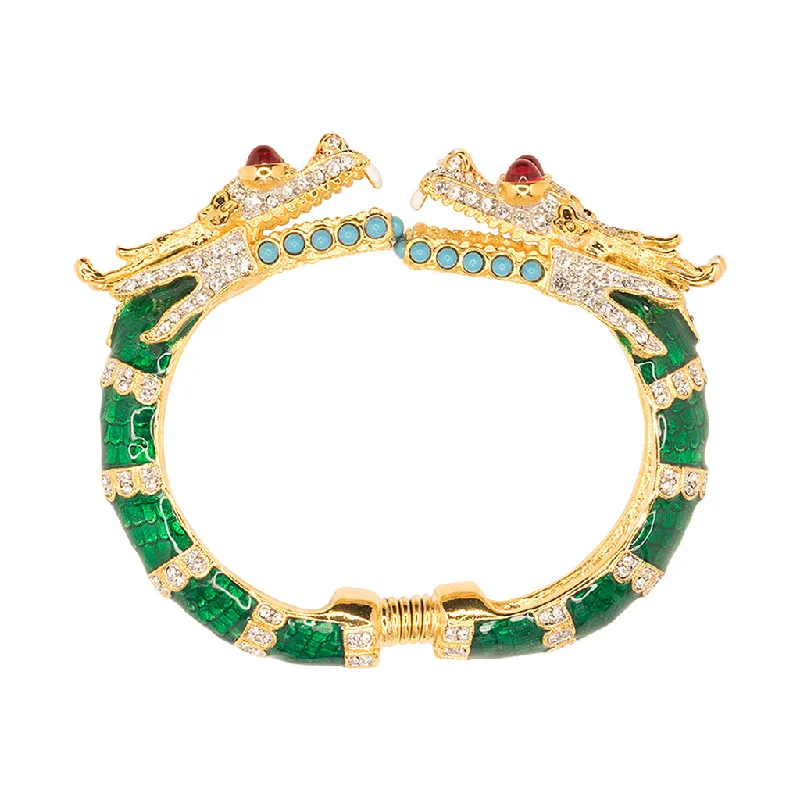 Limited-Stock Jewelry Sale – Once It's Gone, It's Gone Green Dragon Bracelet