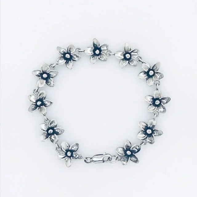 Limited-Time Jewelry Discounts – Shine Without The Splurge Plumeria Flower Bracelet