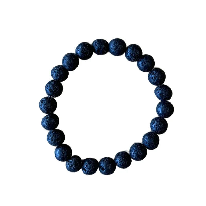 Special Sale On Handcrafted Jewelry – Shop Today Lava Stone 8mm Bracelet