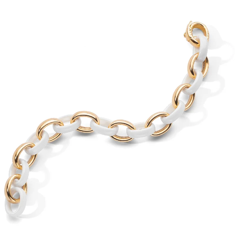 Exclusive Jewelry Bundles At Discounted Rates Marilyn White Ceramic Link Bracelet