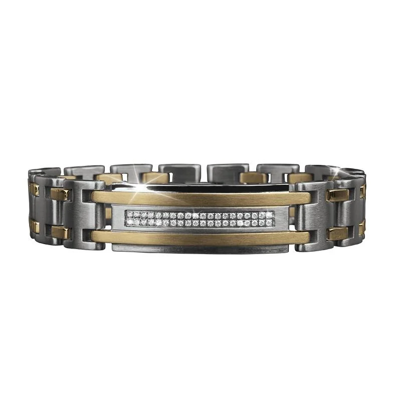 Your Dream Jewelry At Dream Prices – Shop Now Mitre Two-Tone Bracelet