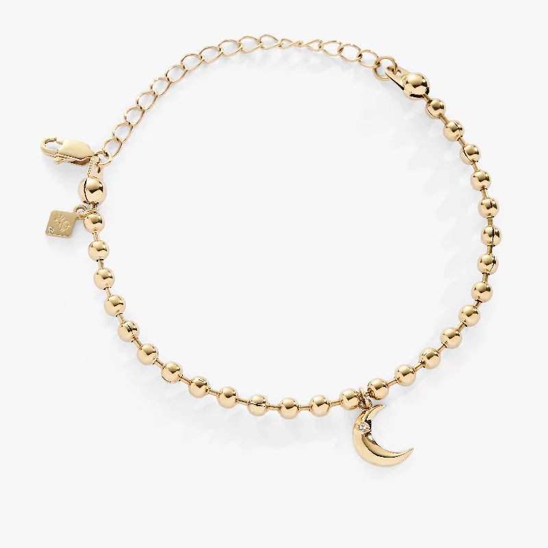 Jewelry Deals That Sparkle – Shop Today Moon Ball Chain Bracelet