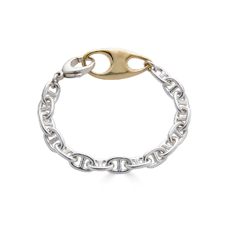 Oyster Mariner Bracelet, Brass