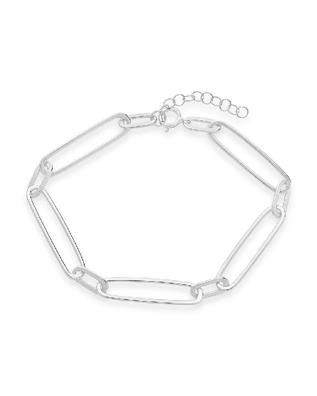 Shop Trending Jewelry With Exclusive Savings Sterling Silver Polished Large Link Bracelet