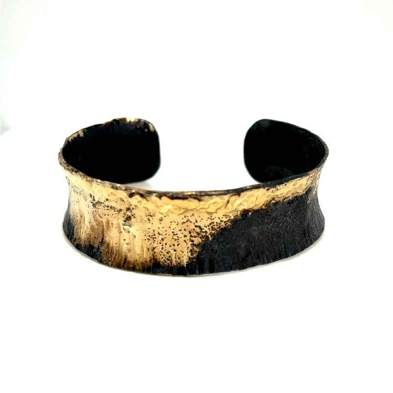Flash Sale On Elegant Jewelry – Don't Miss Out Polsino Oro Immerso - Gold Dipped Cuff Bracelet