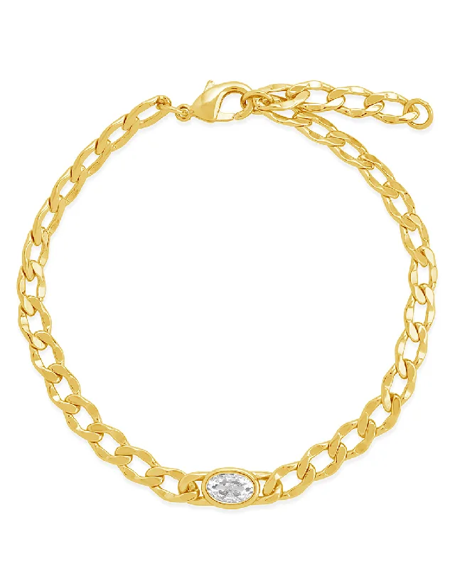 Stunning Jewelry Pieces At The Lowest Prices Ever Rebel Station CZ Curb Chain Bracelet