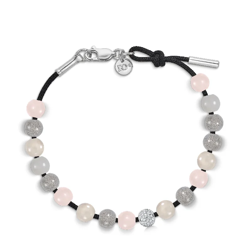 Exclusive Jewelry Offers – Sparkle For Less Inner Peace Lifeforce 18K Whitegold Bracelet w. Diamonds