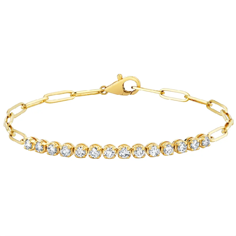 Shop Fine Jewelry With Exclusive Savings Paperclip Tennis Bracelet