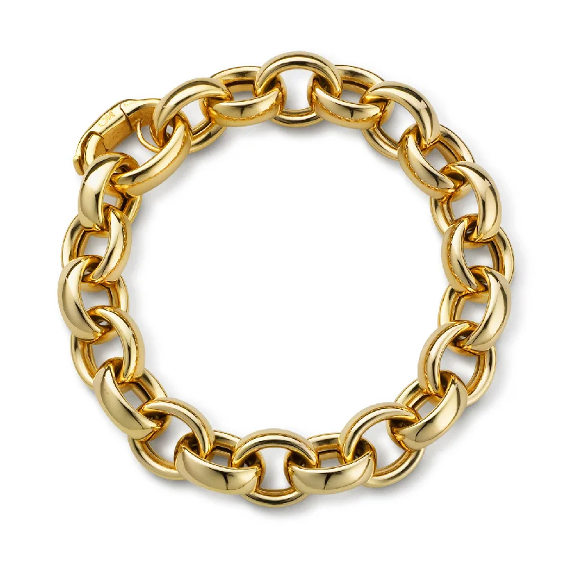 Fashion-Forward Jewelry At Incredible Prices Rosalind 18K Gold Link Bracelet