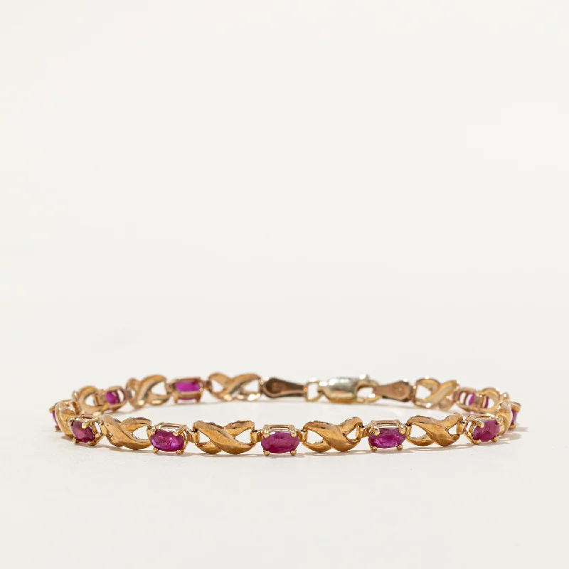 Exclusive Jewelry Bundles At Discounted Rates Ruby Bracelet | 1.20ctw | 7" |
