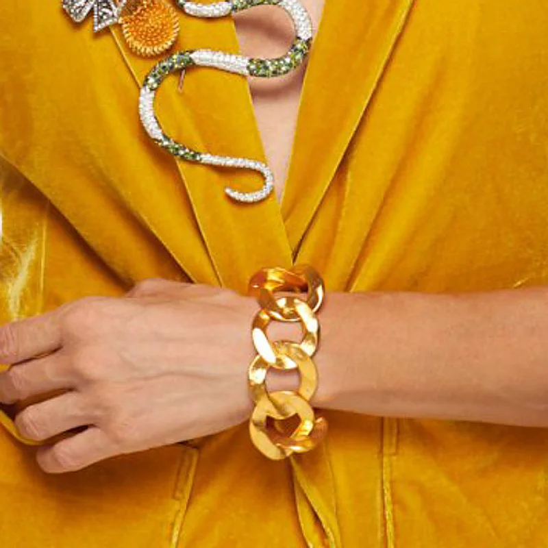 Best Jewelry Sale – Shop Exclusive Designs Now Satin Gold Link Bracelet