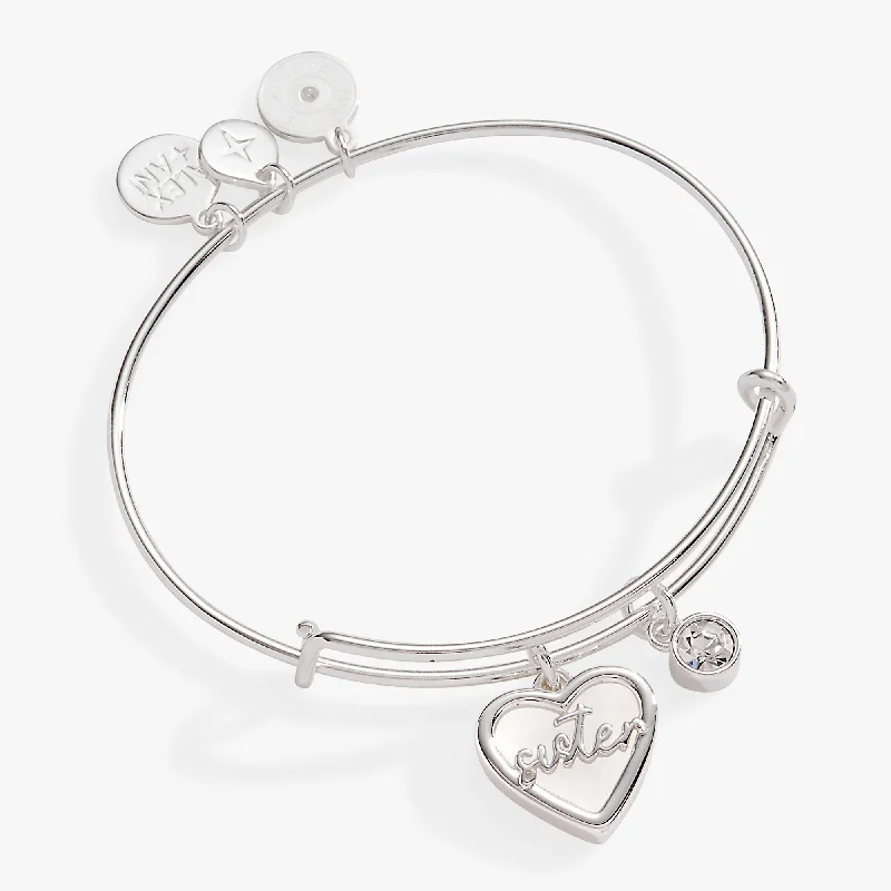 Luxury Jewelry Without The Luxury Price Tag Sister Mother of Pearl Bangle