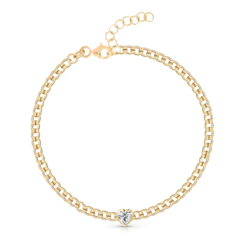 Unmissable Jewelry Sale – Shop Before It's Too Late Statement Fancy Diamond Bezel Cuban Link Bracelet