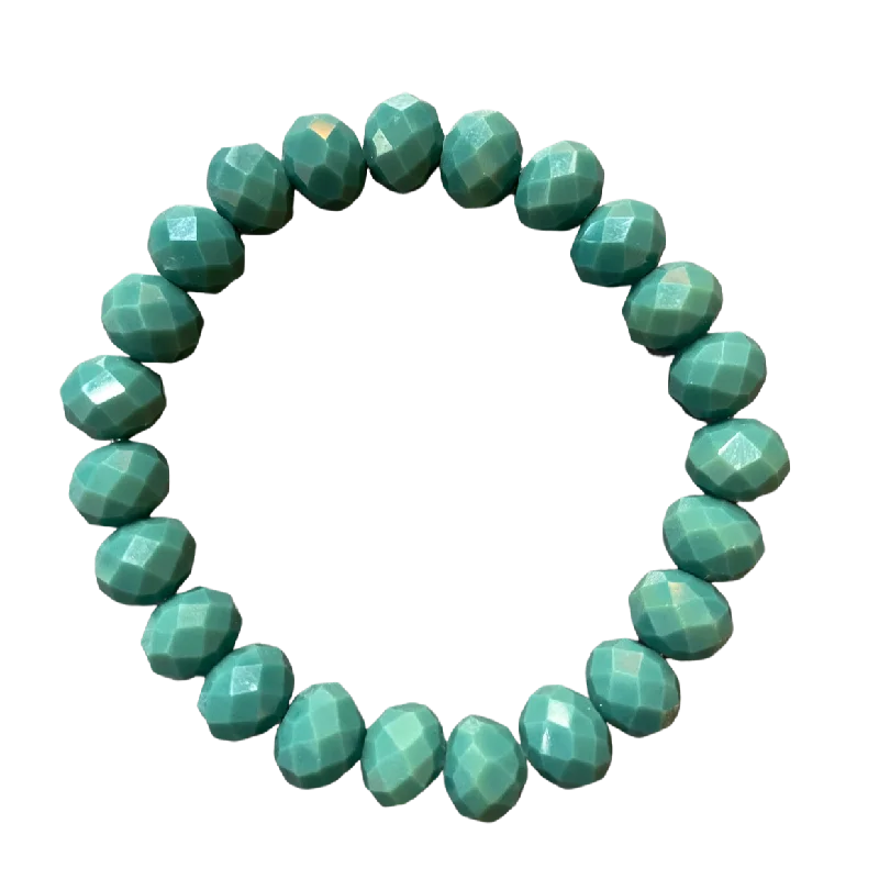 Luxury Jewelry At Unbeatable Discounts Smoky Jade Faceted Rondelle 10mm Bracelet
