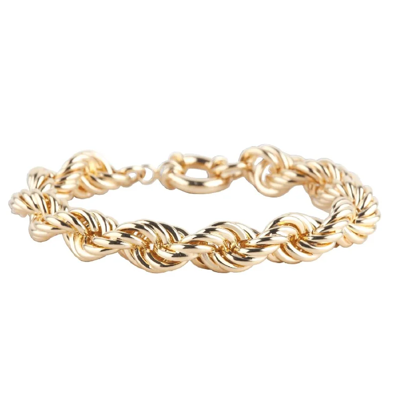 Best Jewelry Sale Prices – Limited-Time Offer Tesoro Twist Rope Bracelet