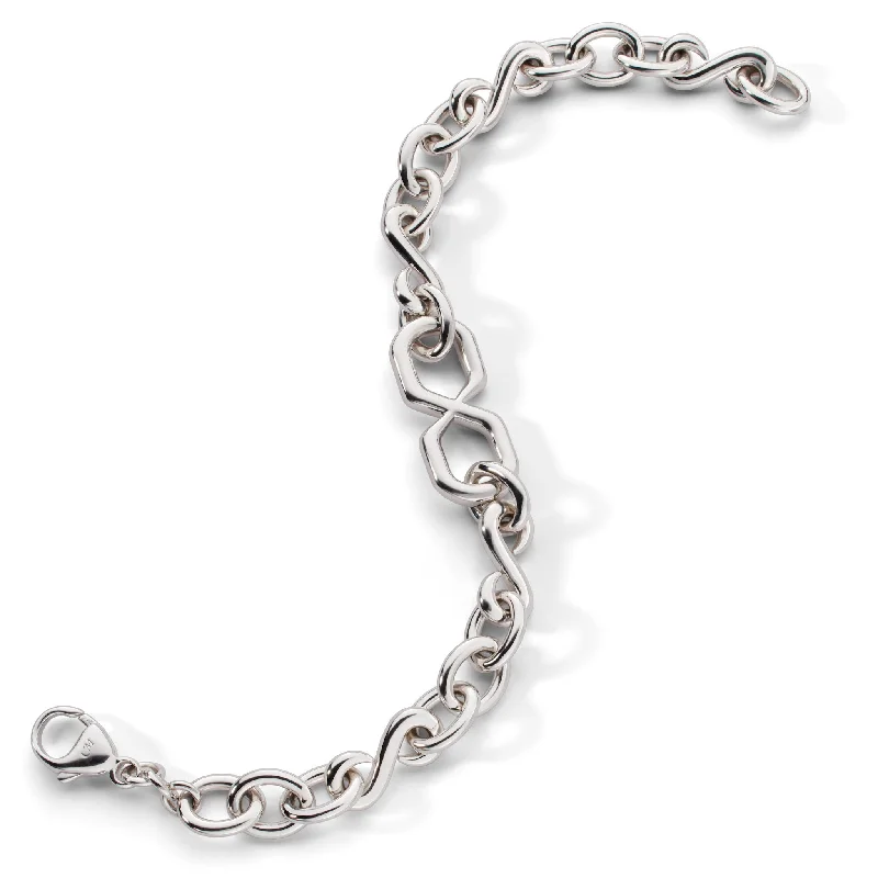 Jewelry Sale Bonanza – Grab Your Sparkle Now "The Symbol" Infinity Bracelet