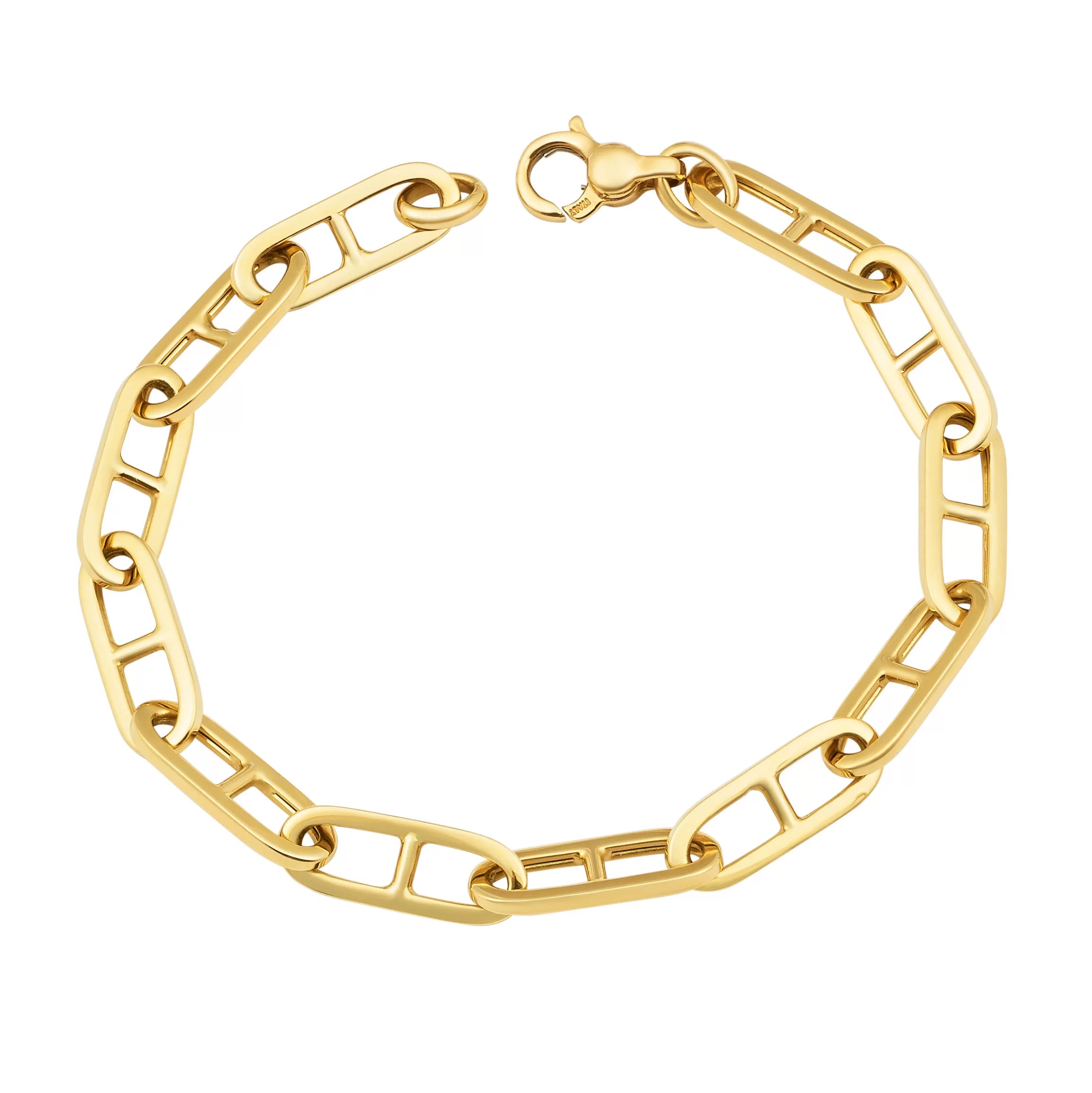 Personalized Jewelry Sale – Unique Pieces At Great Prices Thin Link Anchor Bracelet