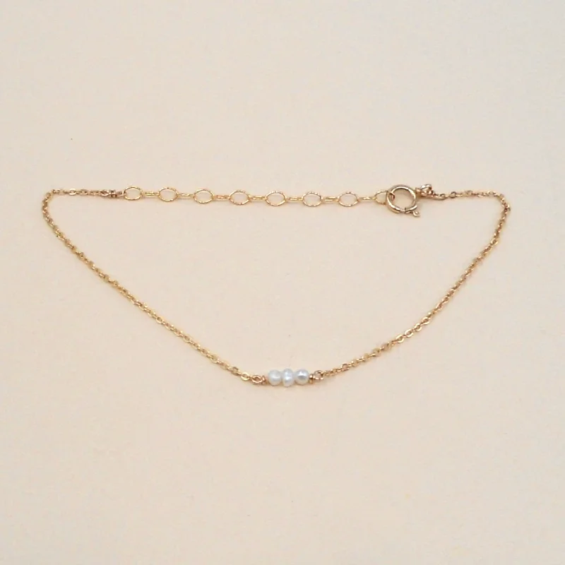 Huge Savings On Timeless Jewelry Collections Three Pearl Bracelet