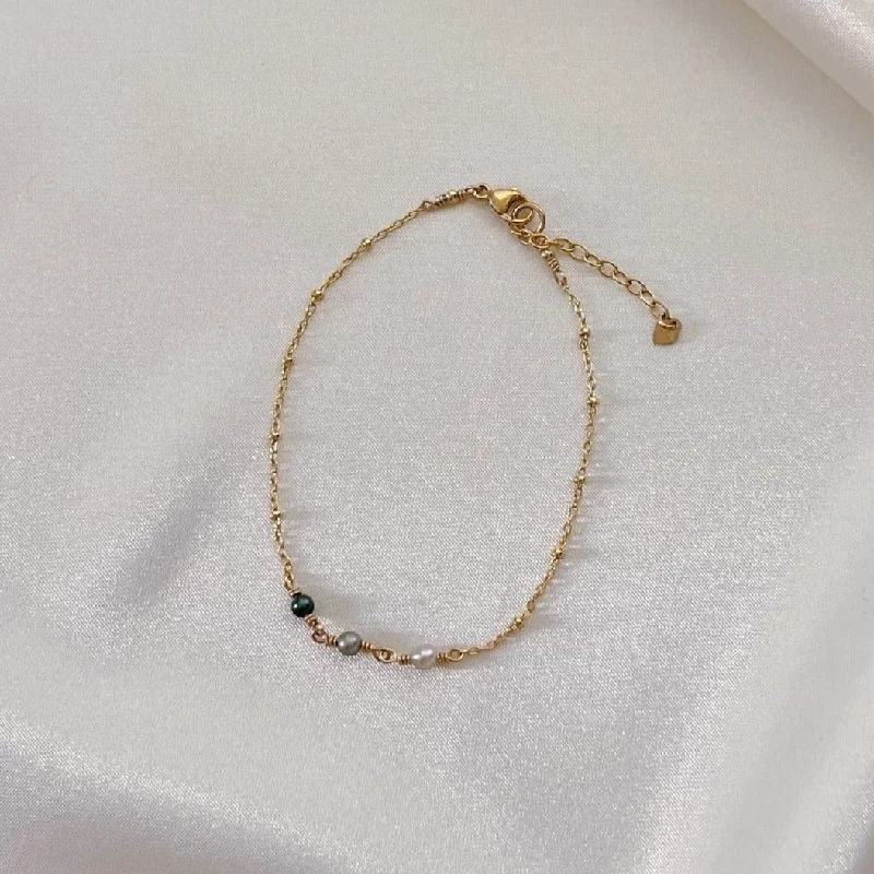 Exclusive Jewelry Sale – Sparkle For Less Triple Mini Keshi Bracelet