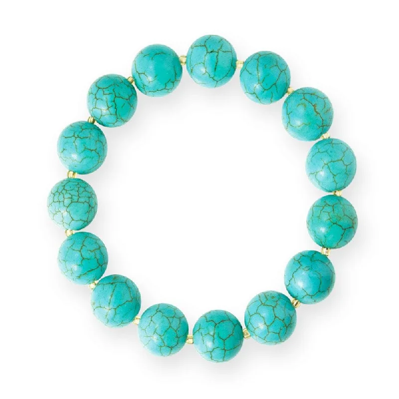 Glamorous Jewelry, Glamorous Deals – Shop Now Turquoise and Tiger's Eye Bracelet