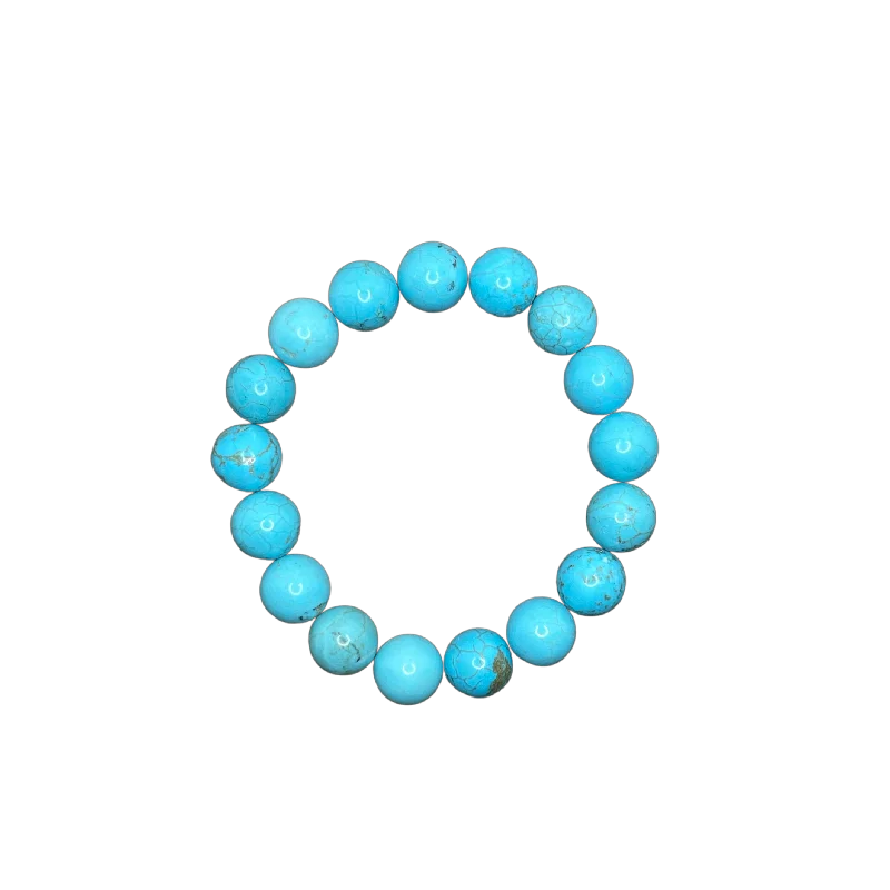 Once-A-Year Jewelry Sale – Grab Your Favorites Now Turquoise Magnesite 10mm Bracelet